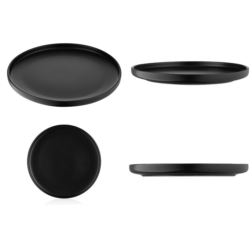 Сервиз столовой посуды Ardesto Trento 5 предметов каменная керамика Черный - фото 22 Сервиз столовой посуды Ardesto Trento 5 предметов каменная керамика Черный - фото 22