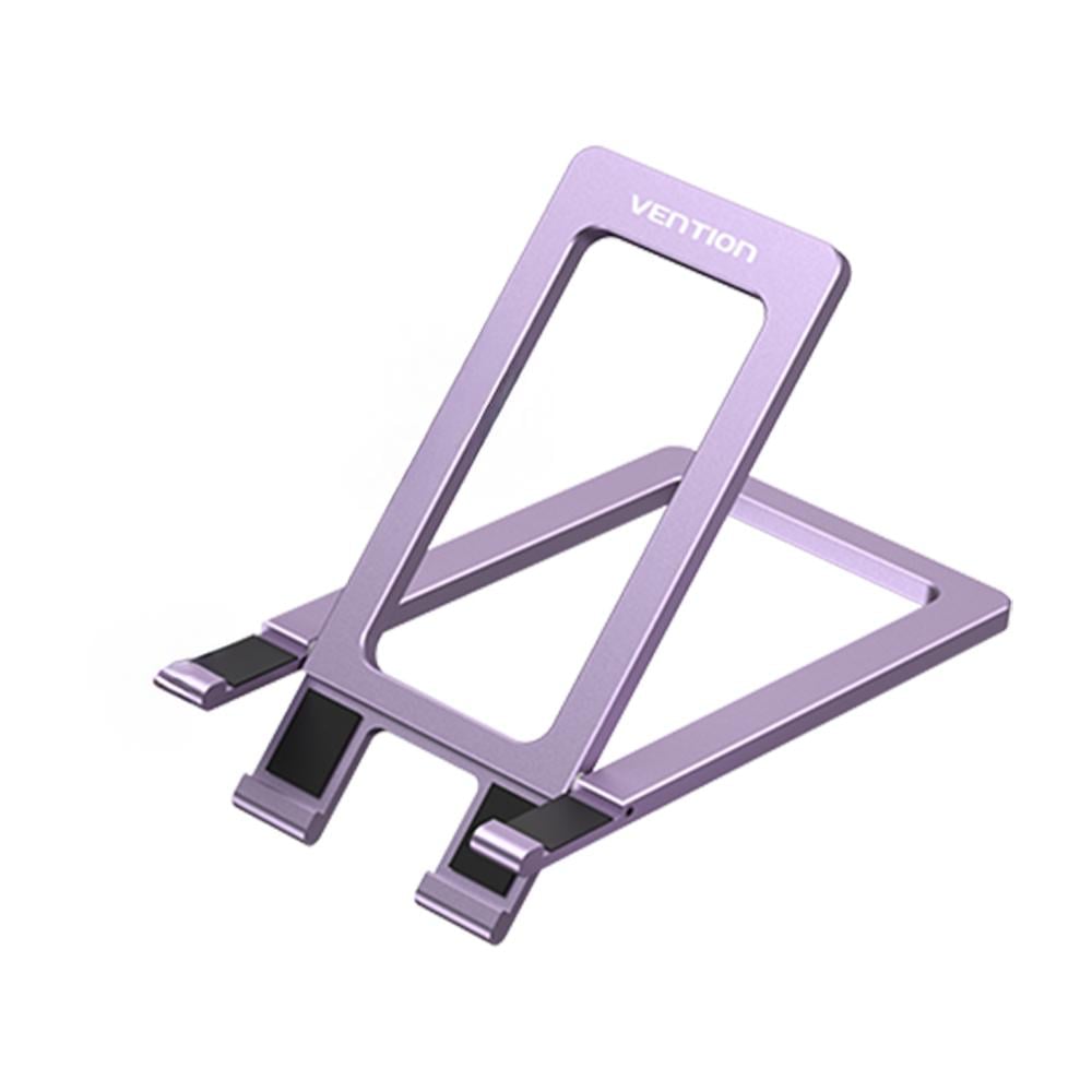 Подставка для телефона Vention настольная металлическая складная алюминиевая Фиолетовый (KCZV0)