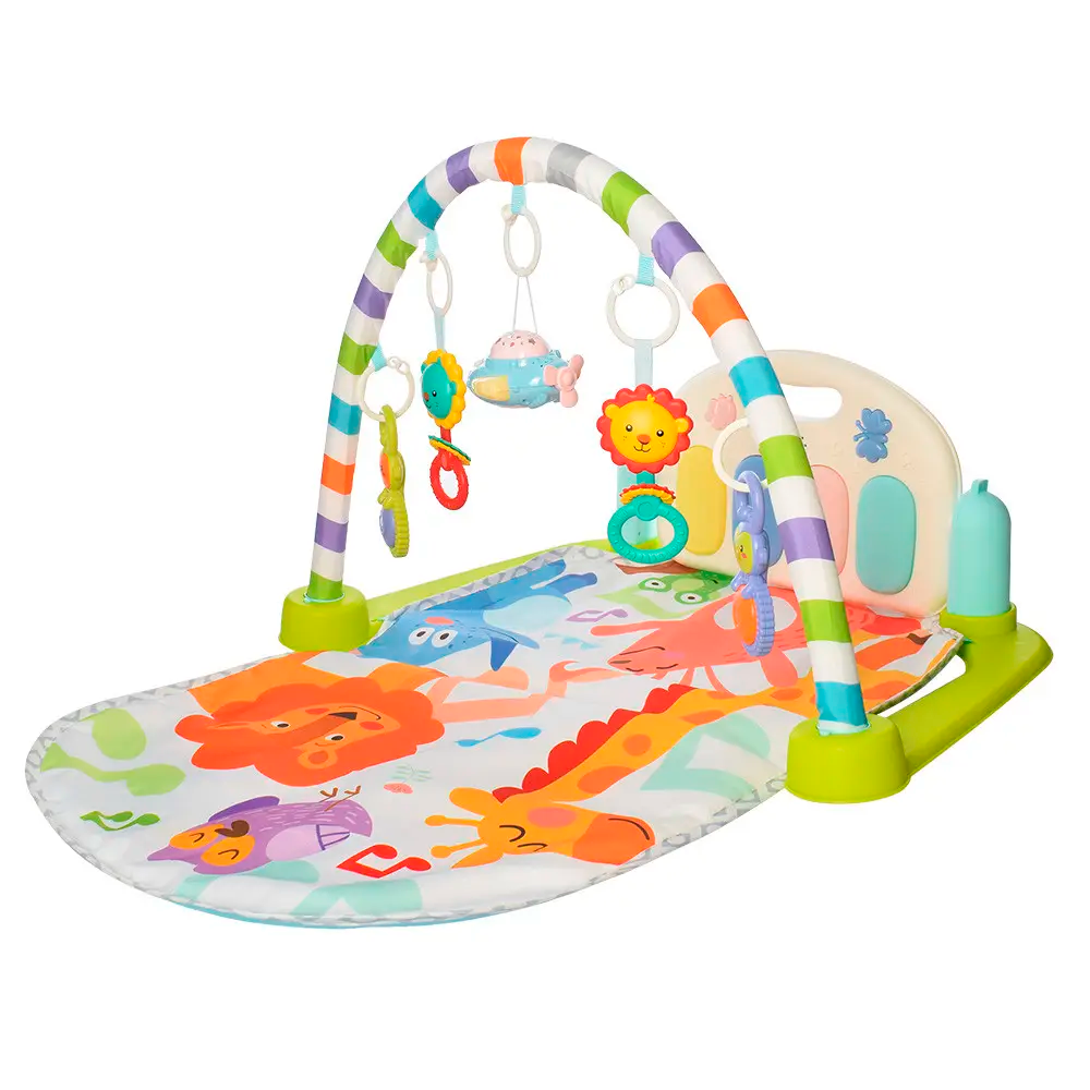 Коврик развивающий для младенца Bambi Bluetooth с проектором ночного неба 85х52 см Разноцветный (63-75-9952A) Коврик развивающий для младенца Bambi Bluetooth с проектором ночного неба 85х52 см Разноцветный (63-75-9952A)