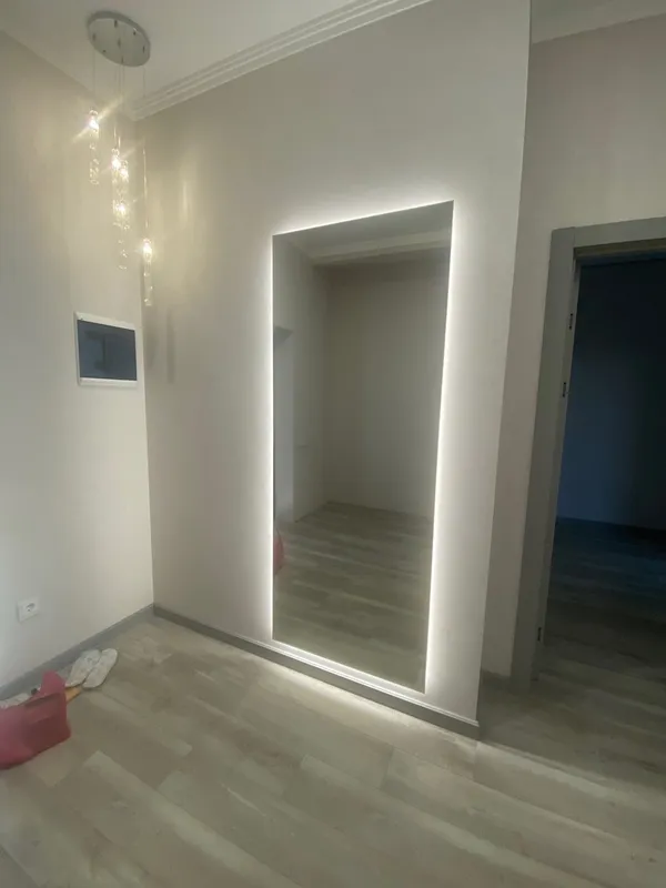 Дзеркало з фоновою підсвіткою прямокутне настінне 190х80 см (26643255) - фото 3 Дзеркало з фоновою підсвіткою прямокутне настінне 190х80 см (26643255) - фото 3