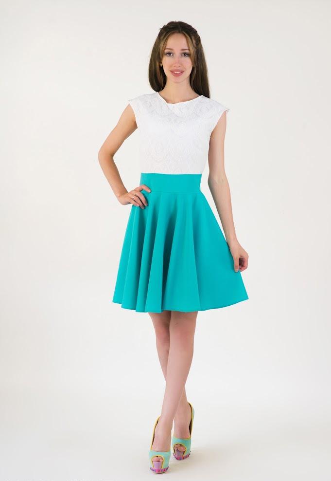 Сукня жіноча Podium Allora 21342-MINT XXL Ментоловий