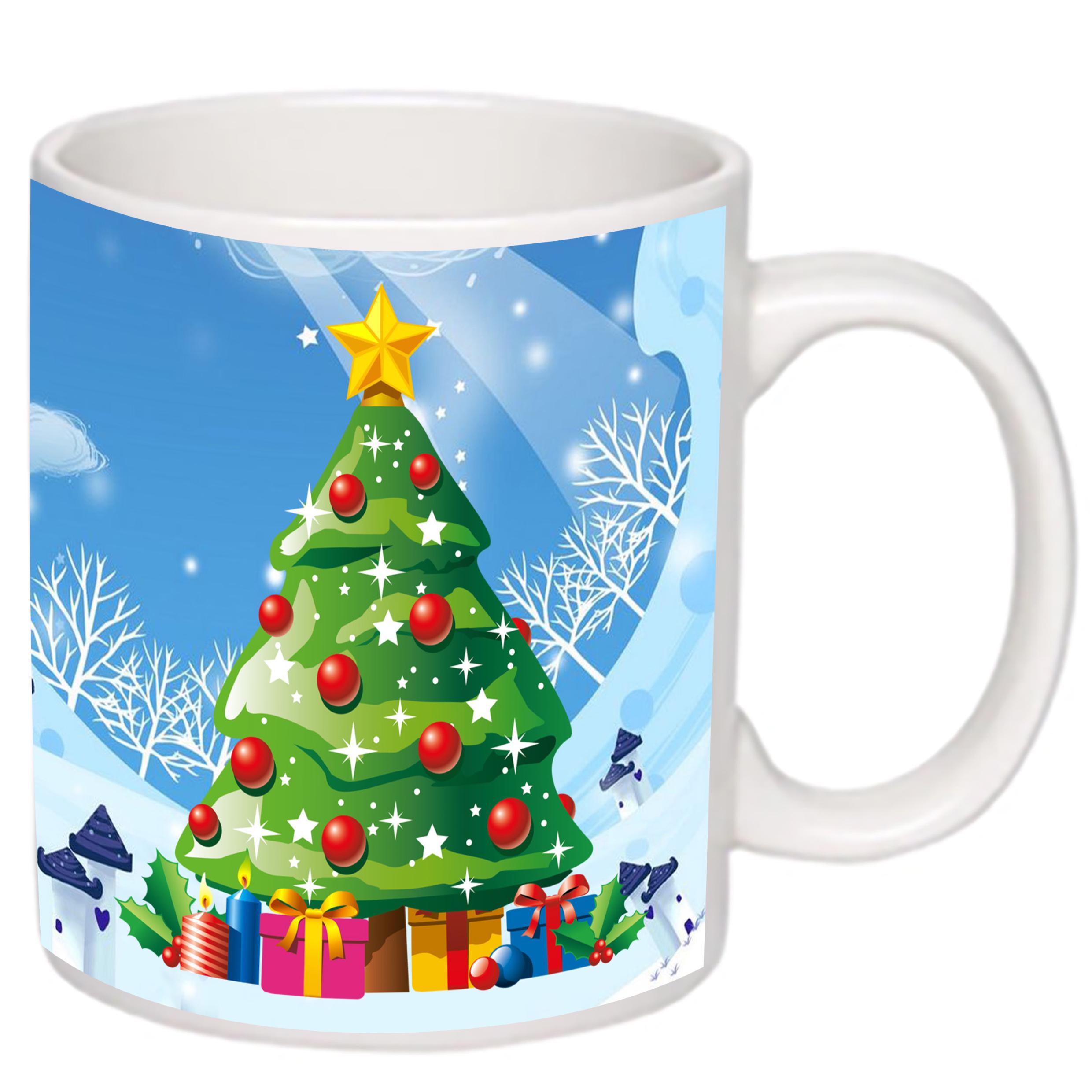 Чашка с принтом "Від святого Миколая" с именем №3 330 мл Белый (16664) - фото 2