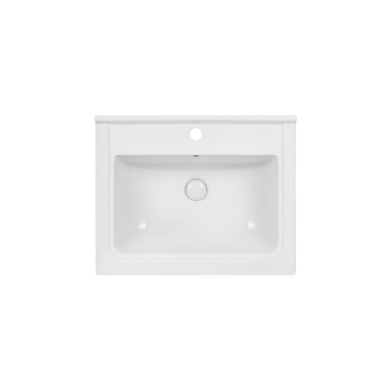 Раковина Q-tap Albatross Q с донным клапаном White (QT01115060QW)