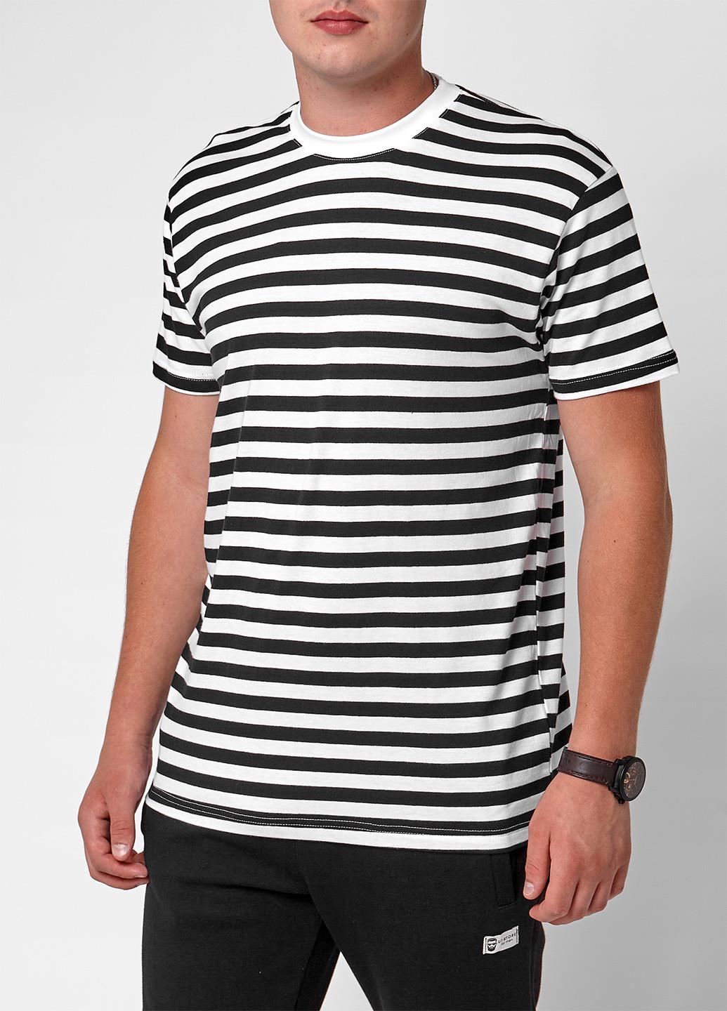 Футболка UT L Черно-белый (FM01 черно-белая L) - фото 2