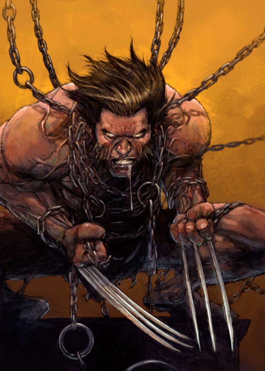 Картина GeekLand Wolverine Росомаха старая рисовка