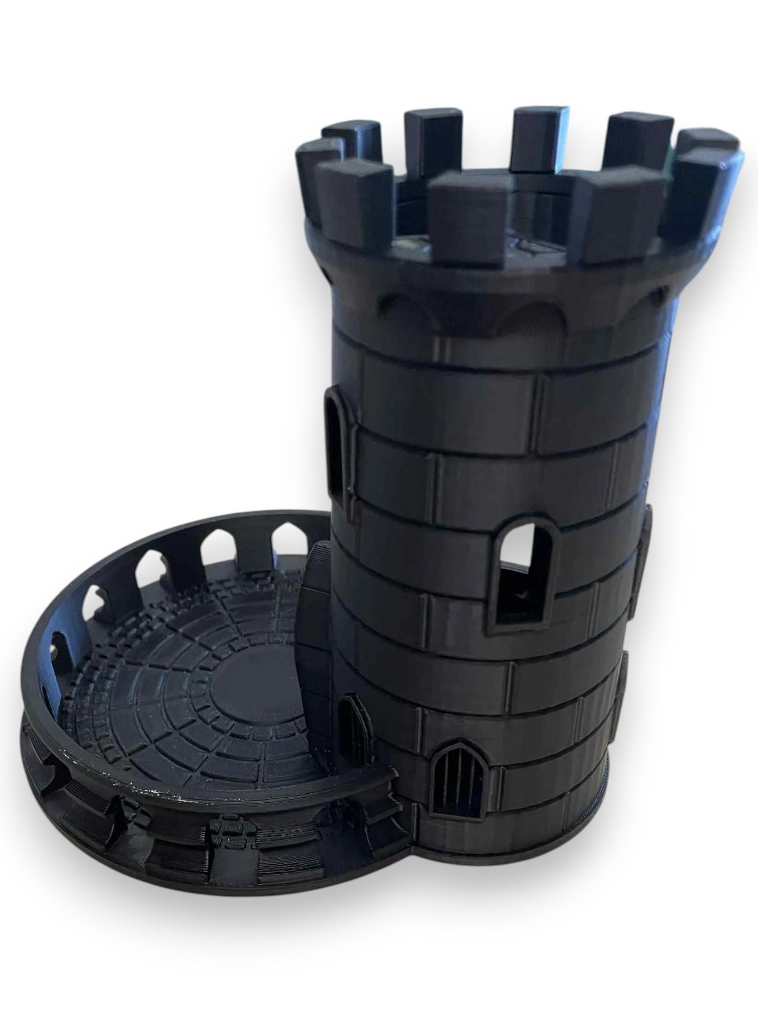 Башня для кубиков Замковый Бастион Черный (0703-1) - фото 2 Башня для кубиков Замковый Бастион Черный (0703-1) - фото 2