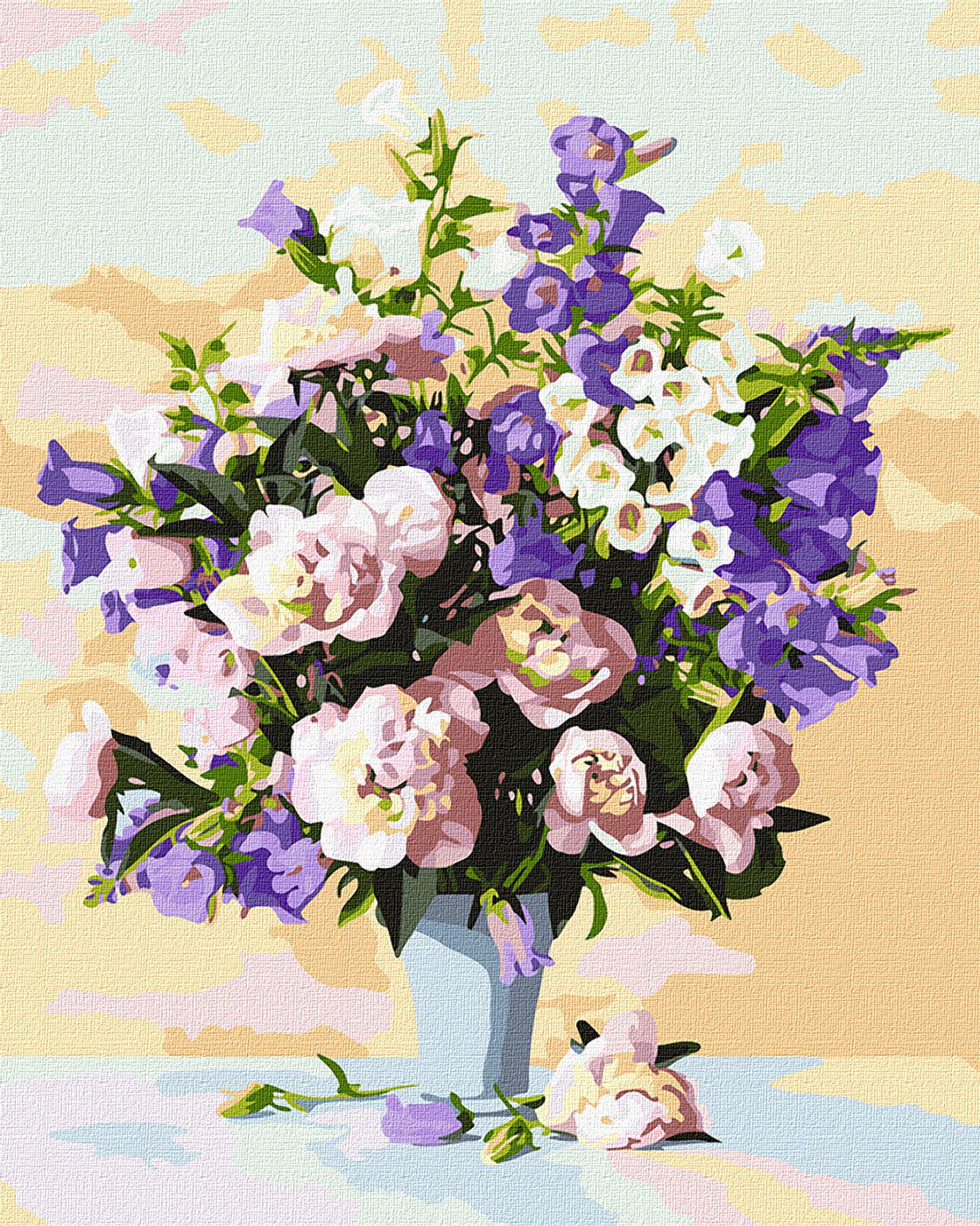 Картина по номерам Идейка Яркие колокольчики 40x50 см (Id-KHO3113)