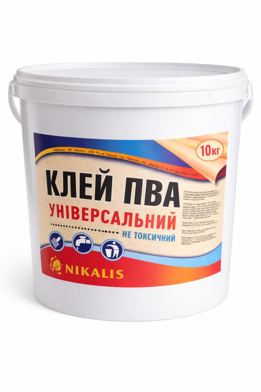 Клей ПВА строительный Nikalis 10 кг