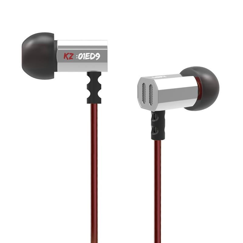 Наушники вакуумные KZ ED9 с микрофоном Серебристый (1245)