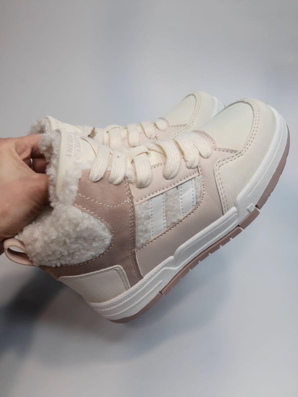 Кросівки демісезонні для дівчинки American Club р. 36 23,7 см Бежевий (198 beige) - фото 2 Кросівки демісезонні для дівчинки American Club р. 36 23,7 см Бежевий (198 beige) - фото 2