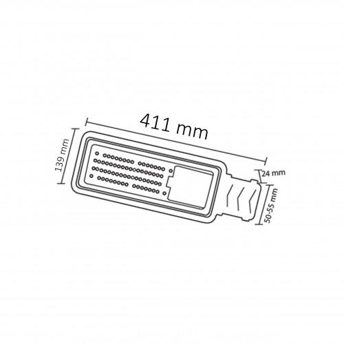 Світильник Horoz Electric вуличний LED Vegas-50 50 W 6400K - фото 2