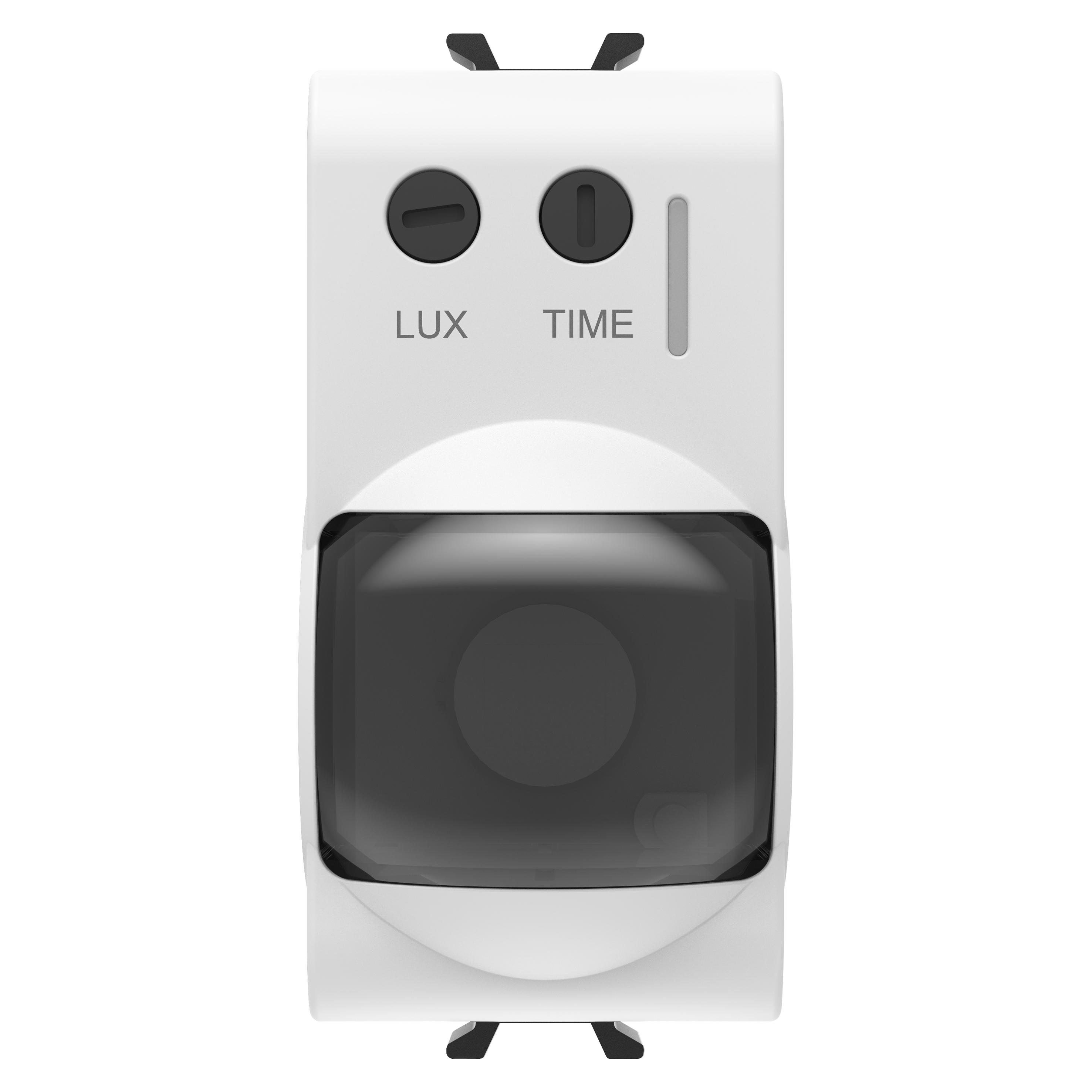 Датчик движения инфракрасный Gewiss Chorusmart 3A 230V 120° дальность 8 м 1 модуль IP20 Белый сатиновый (GW15594)