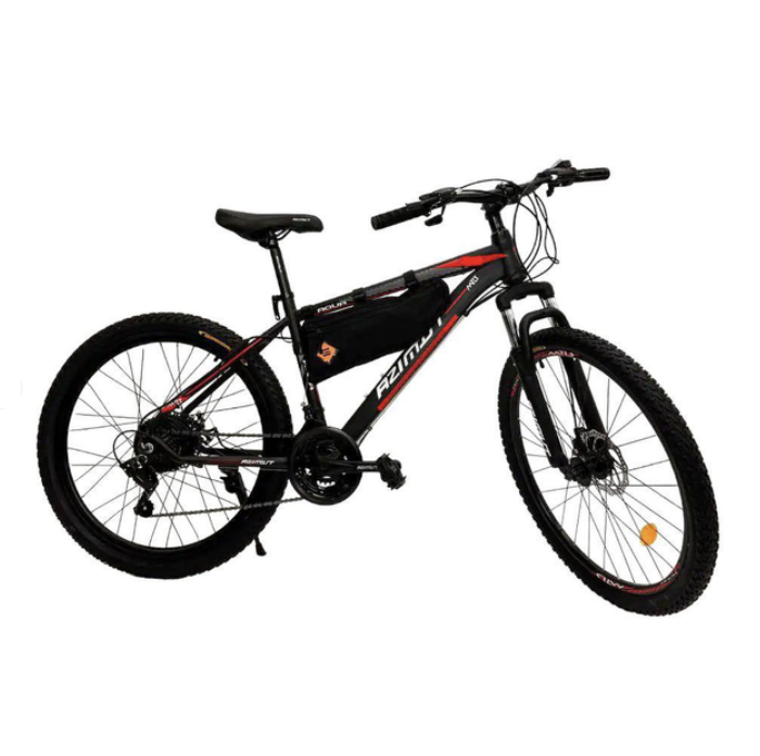 Електровелосипед Azimut Aqua 500 Вт 36 В 13 А/год 29" Чорно-червоний (2134063883)