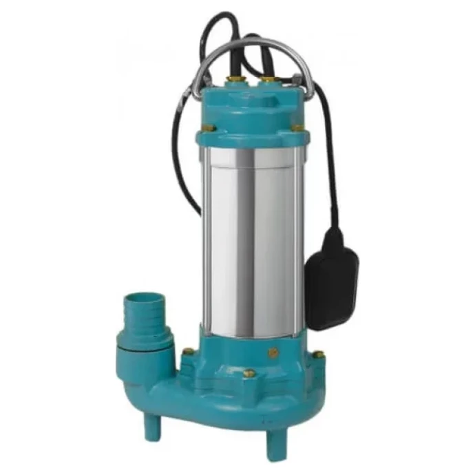 Насос каналізаційний Aquatica 1,5 кВт Hmax 18,5 м Qmax 350 л/хв з ножем нержавіюча сталь (AKD4333)