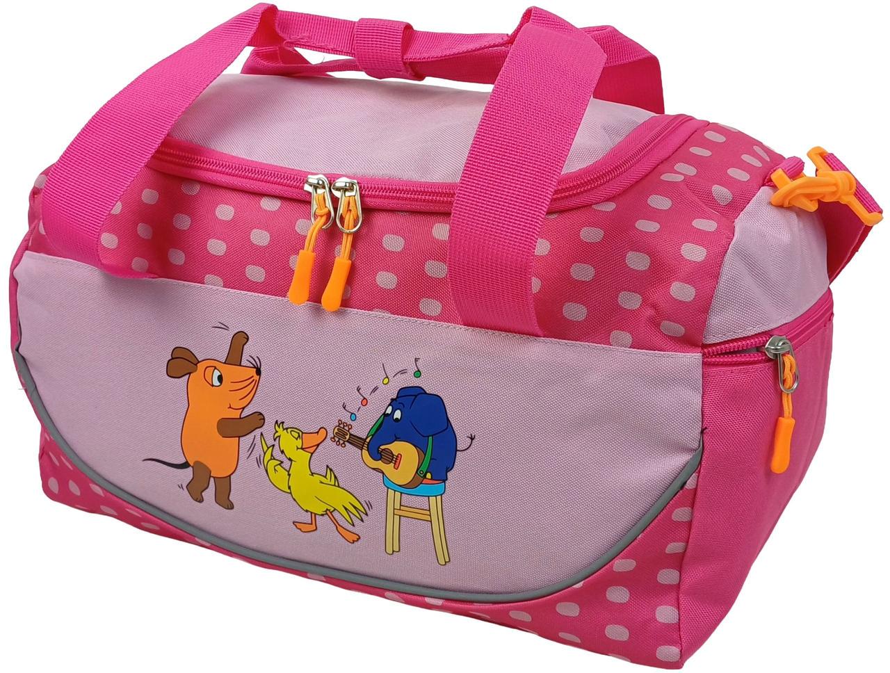 Сумка спортивная детская Hanson Die Maus Sporttasche полиэстер 18 л 37x22x17 см Розовый Сумка спортивная детская Hanson Die Maus Sporttasche полиэстер 18 л 37x22x17 см Розовый