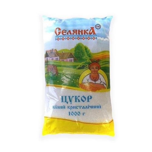 Цукор білий Селянка 1 кг (435988) Цукор білий Селянка 1 кг (435988)