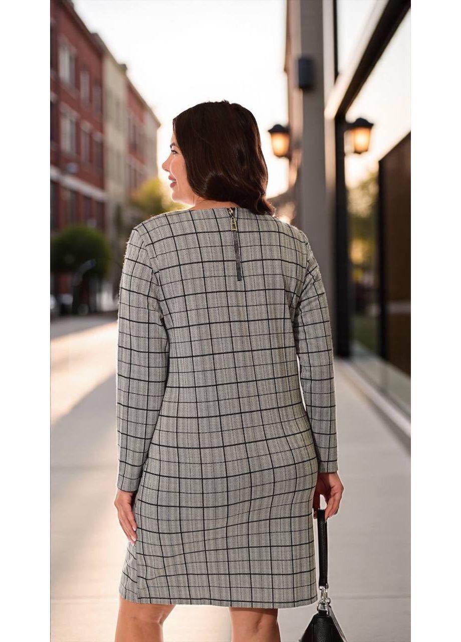 Сукня жіноча трикотажна Anastasimo 4XL Сірий (535 Сірий 4XL ) - фото 2 Сукня жіноча трикотажна Anastasimo 4XL Сірий (535 Сірий 4XL ) - фото 2