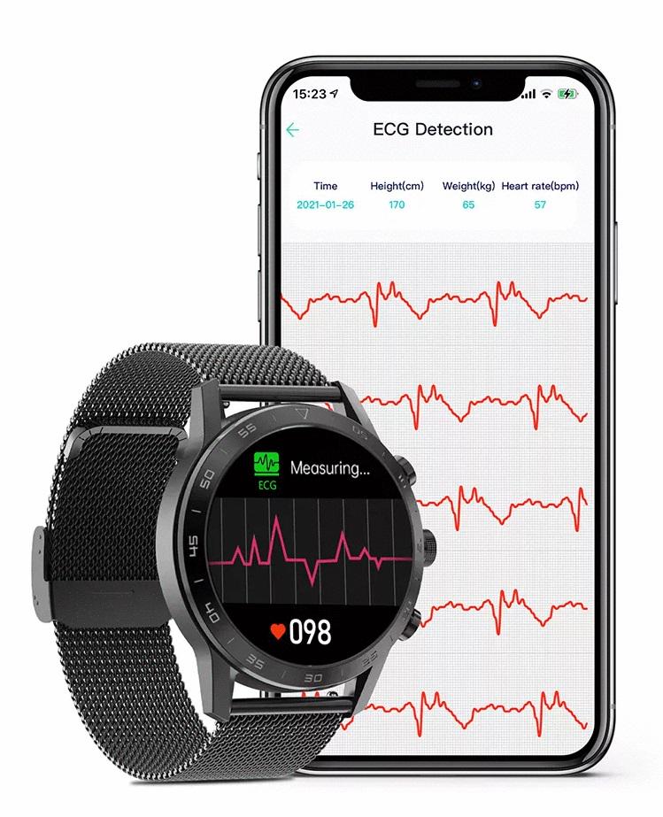 Смарт-часы Lemfo KK70 Black (3d7fc9f3) - фото 3 Смарт-часы Lemfo KK70 Black (3d7fc9f3) - фото 3