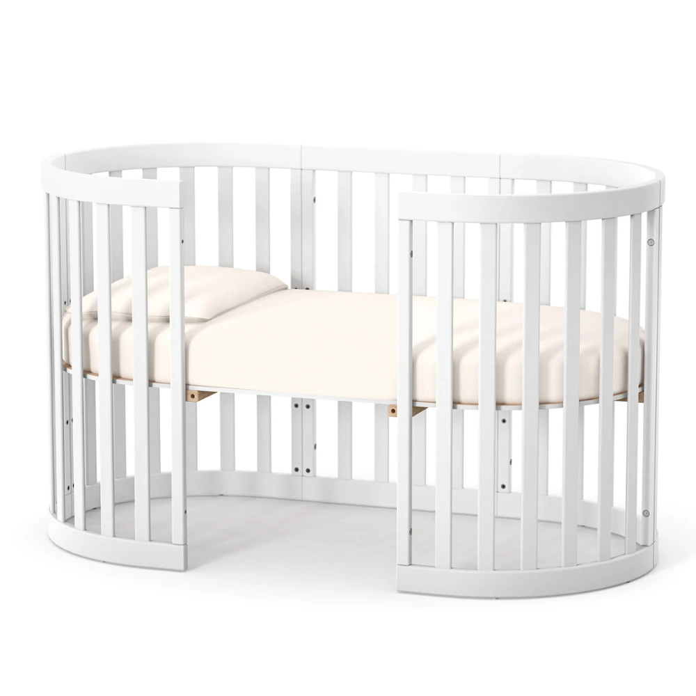 Детская кроватка Veres ЛД 14 Рим 90x70 см Белый
