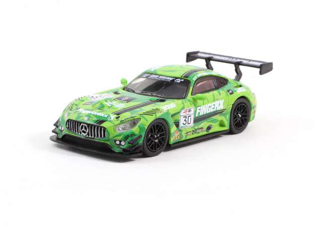 Модель автомобиля Tarmac 1:64 Mercedes-Benz AMG GT3 eRacing №30 (T64-008eRGP18FX)