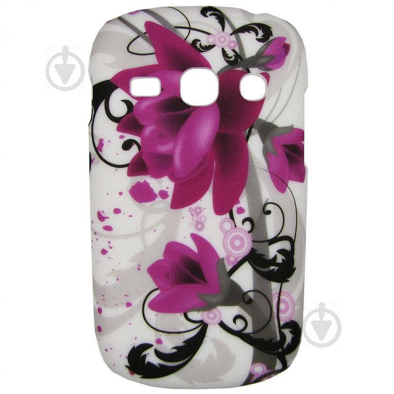 Чехол с рисунком Printed Plastic для Samsung s6810 / s6812 Galaxy Fame Цветы (hub_hRdH15384)