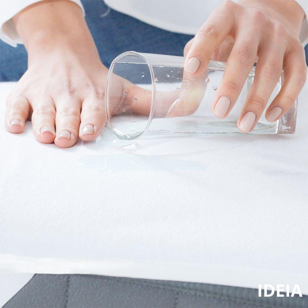 Наматрасник защитный отельный IDEIA Аква Стоп с резинками по углам 120х200 см (2338190868) - фото 3 Наматрасник защитный отельный IDEIA Аква Стоп с резинками по углам 120х200 см (2338190868) - фото 3