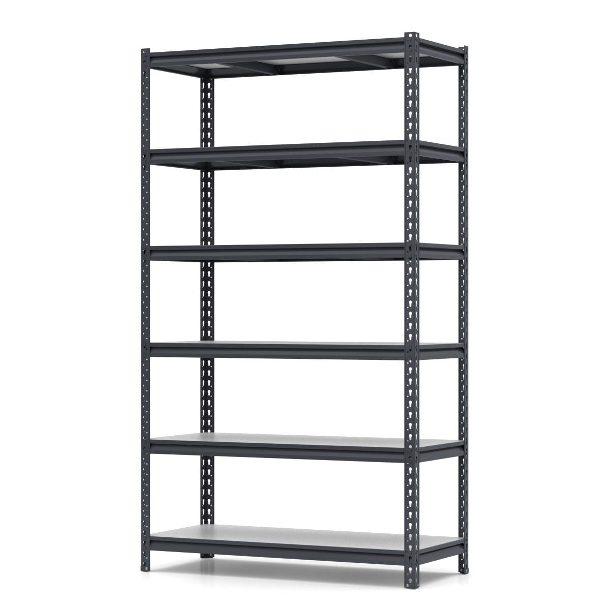 Стеллаж PIN Strong металлический покрашенный 6 полок из ламинированного ДСП 2240х1150х300 мм