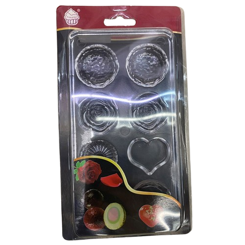 Форма для конфет Stenson R92203 8 шт. на листе