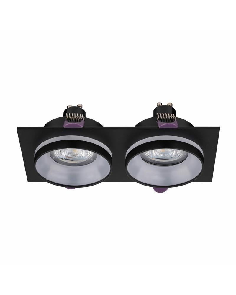 Точечный светильник TK Lighting 6925 Jet GU10 2x10 W IP20 Bk (6925-TK)