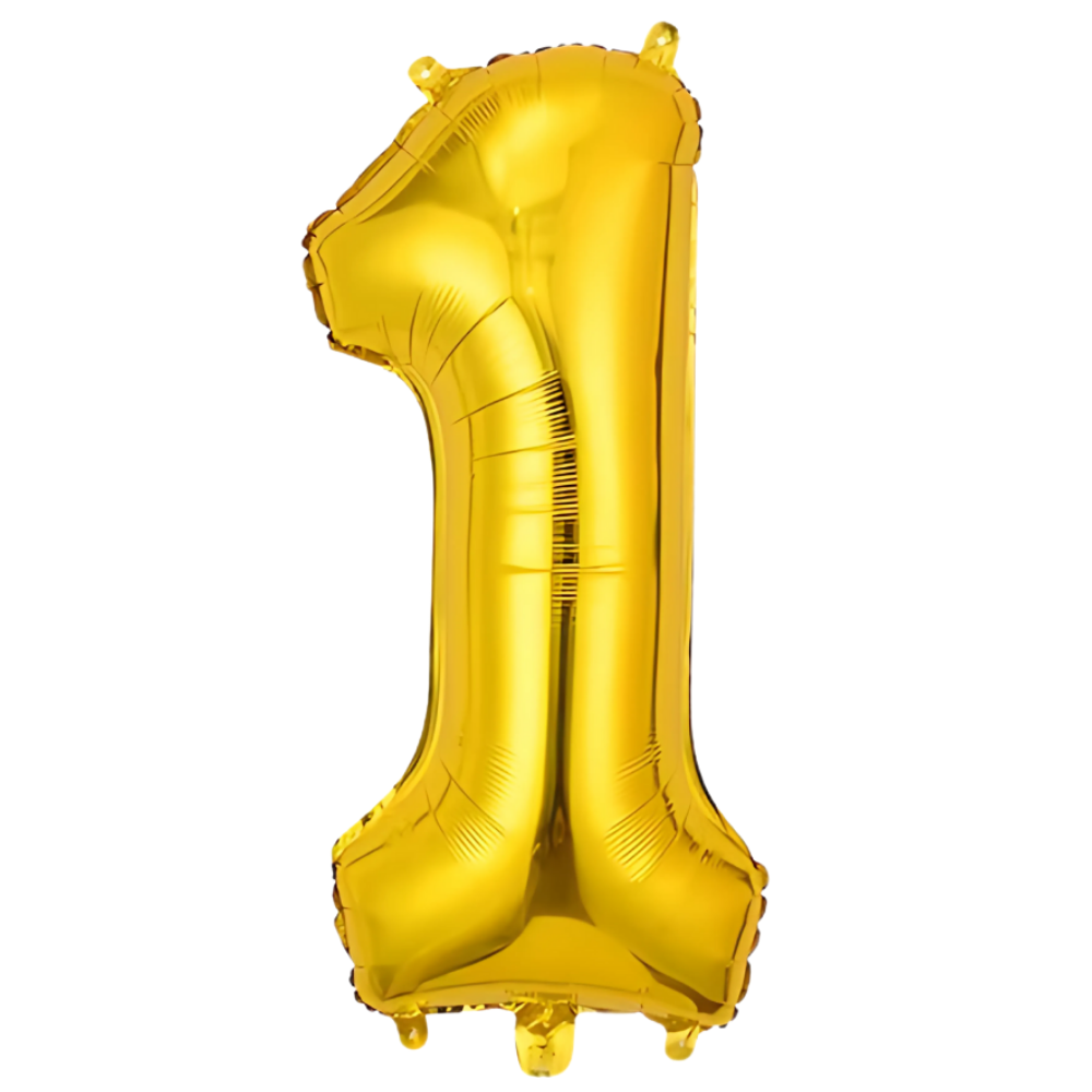 Воздушный шар в виде цифры 1 фольгированный праздничный для дня рождения/юбилеев/годовщин 40" Золотой Воздушный шар в виде цифры 1 фольгированный праздничный для дня рождения/юбилеев/годовщин 40" Золотой