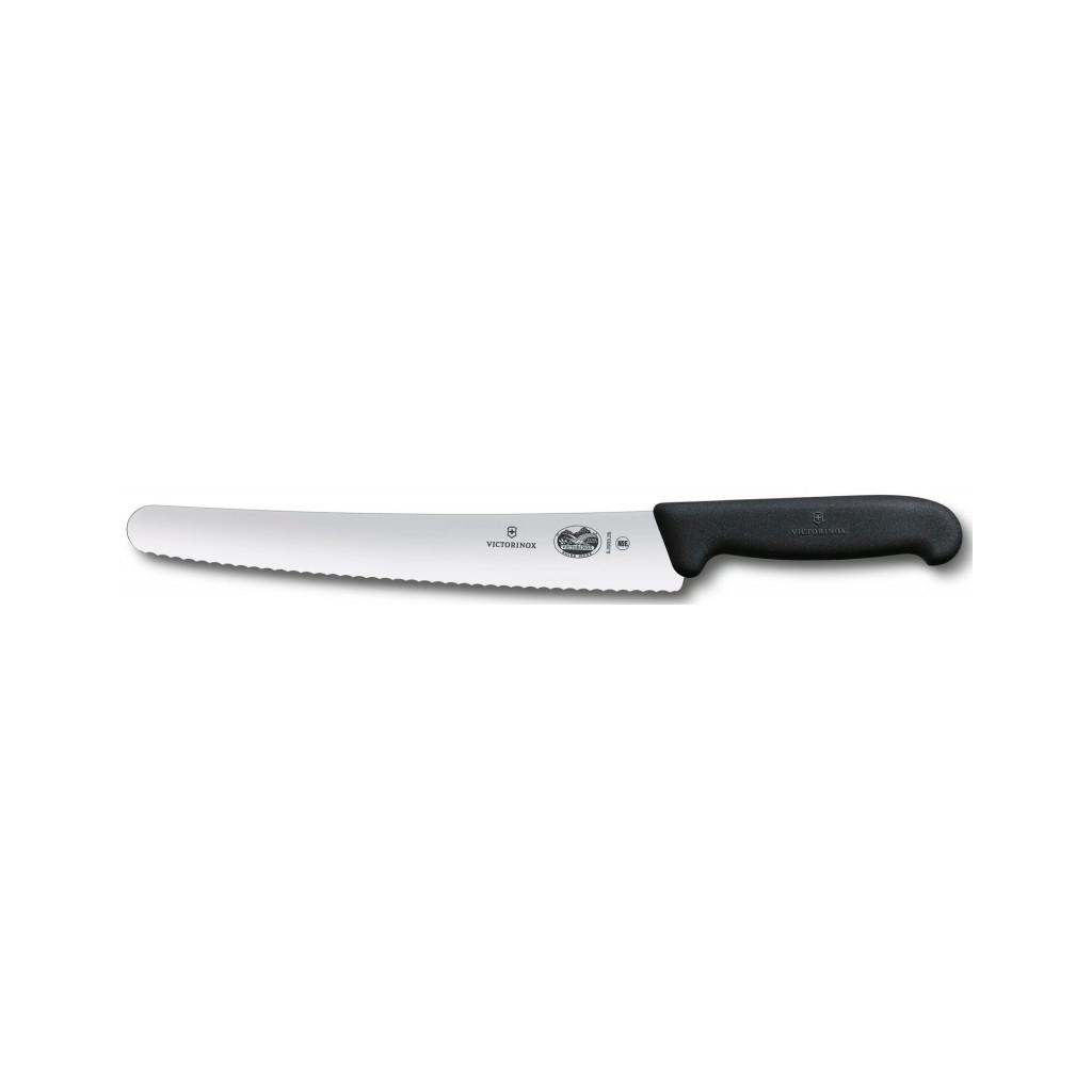 Кухонный нож Victorinox Fibrox Pastry Serrated 26 см Black (5.2933.26) Кухонный нож Victorinox Fibrox Pastry Serrated 26 см Black (5.2933.26)