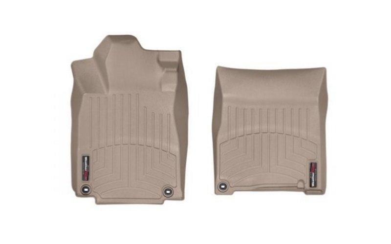 Килимки в салон передні Honda CR-V 2012- з бортиком Бежевий (11527866)