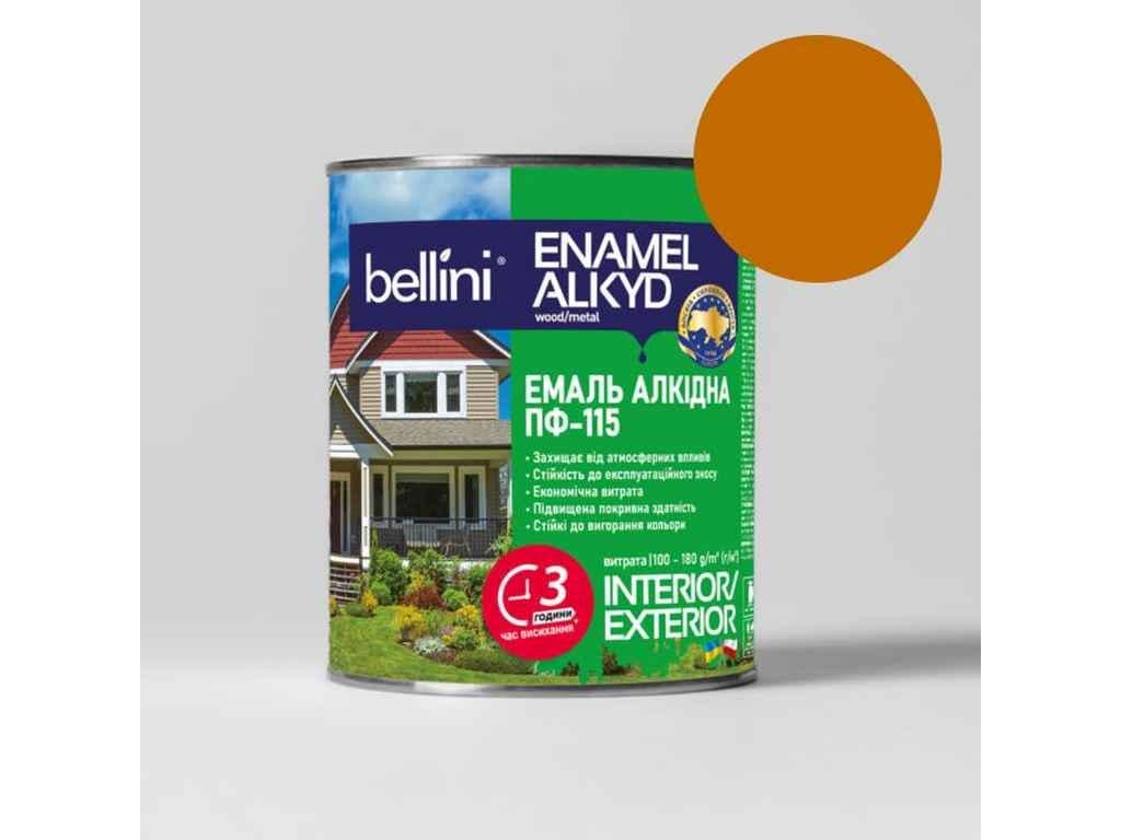 Емаль алкідна ПФ-115 Bellini 0,9 кг Жовто-коричневий (1011506) Емаль алкідна ПФ-115 Bellini 0,9 кг Жовто-коричневий (1011506)