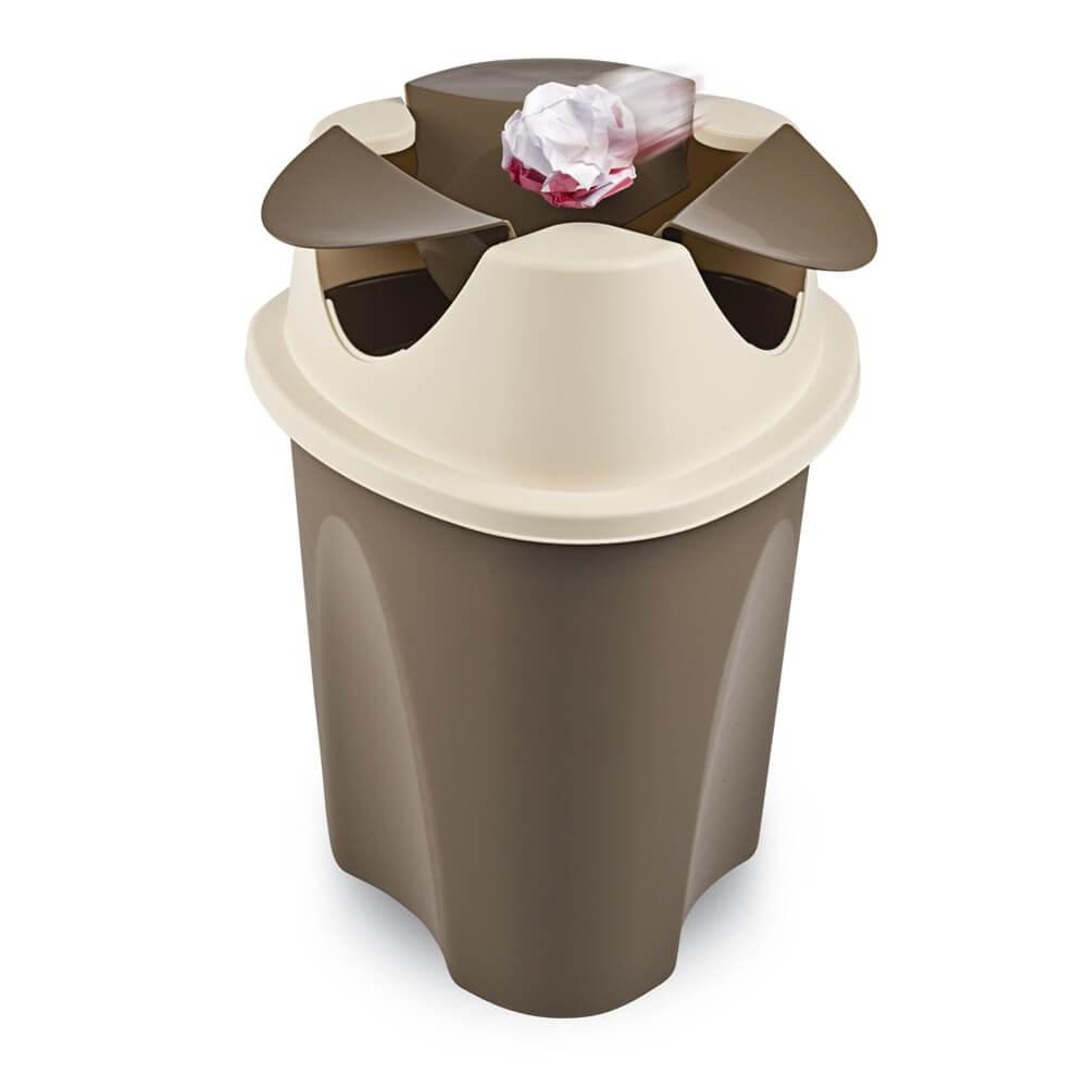 Мусорное ведро Planet Twist 15 л Серо-голубой - фото 3 Мусорное ведро Planet Twist 15 л Серо-голубой - фото 3