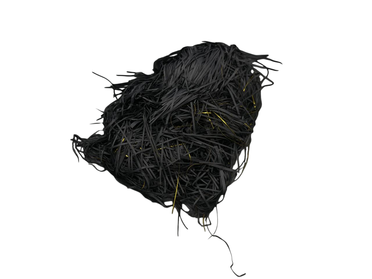 Наполнитель для подарочных коробок для упаковки 30 г Черный (KR-045-4)