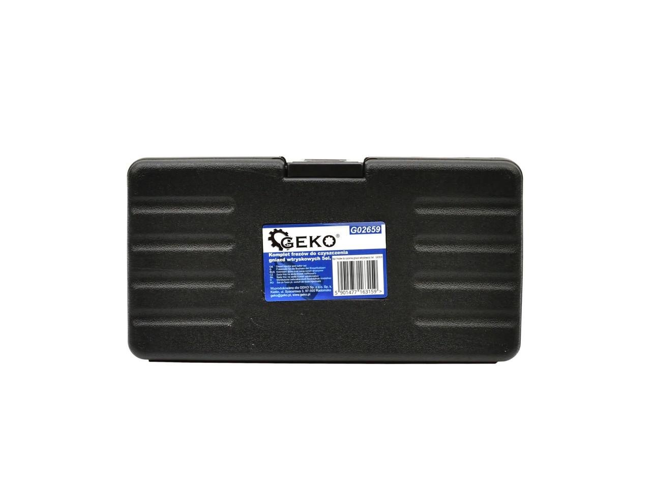 Набор фрез для чистки форсунок Geko G02659 5 эл. - фото 3