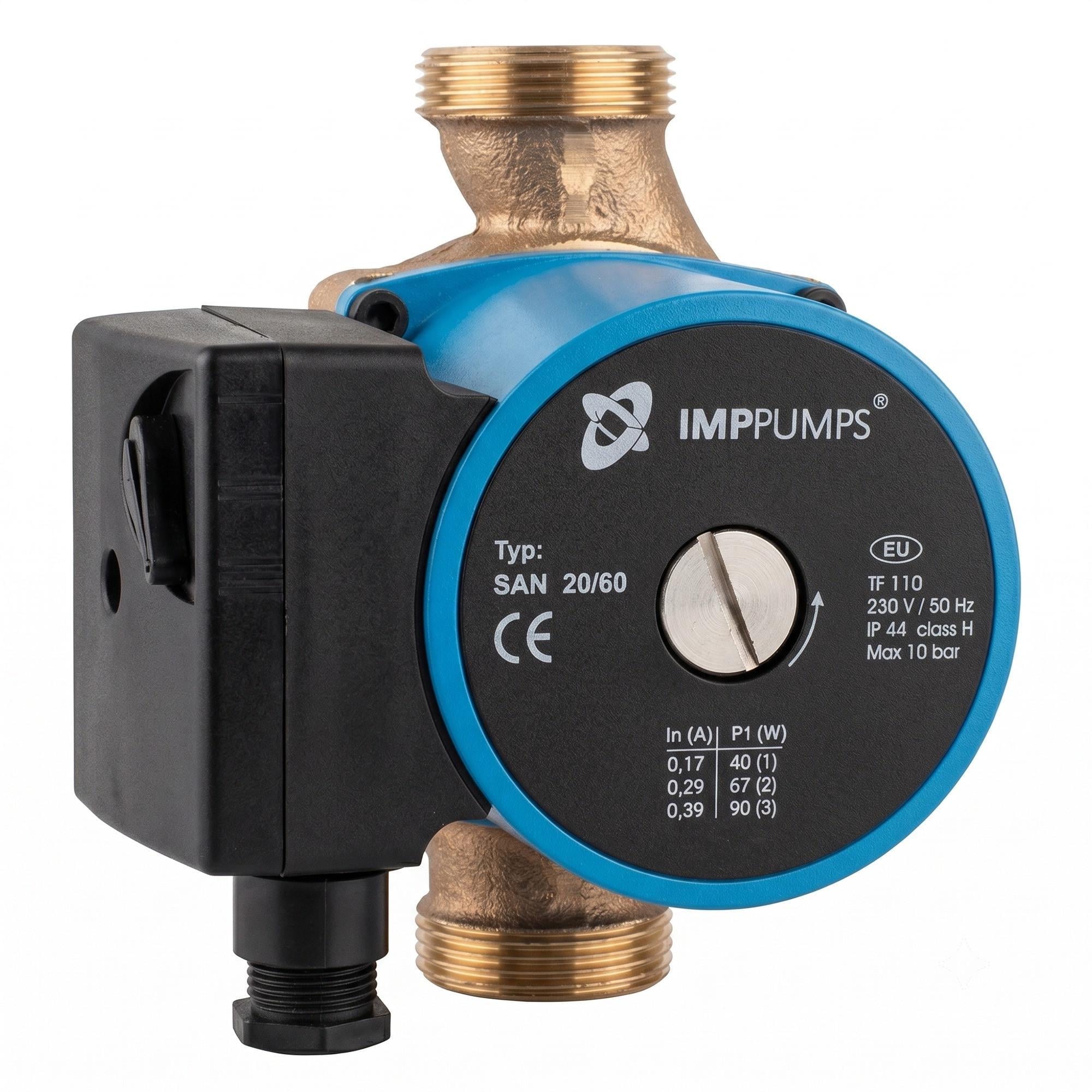 Насос циркуляционный IMP Pumps SAN 32/80-180 210 Вт H 8 м Q 183 л/мин. механический (AKV-979523510)