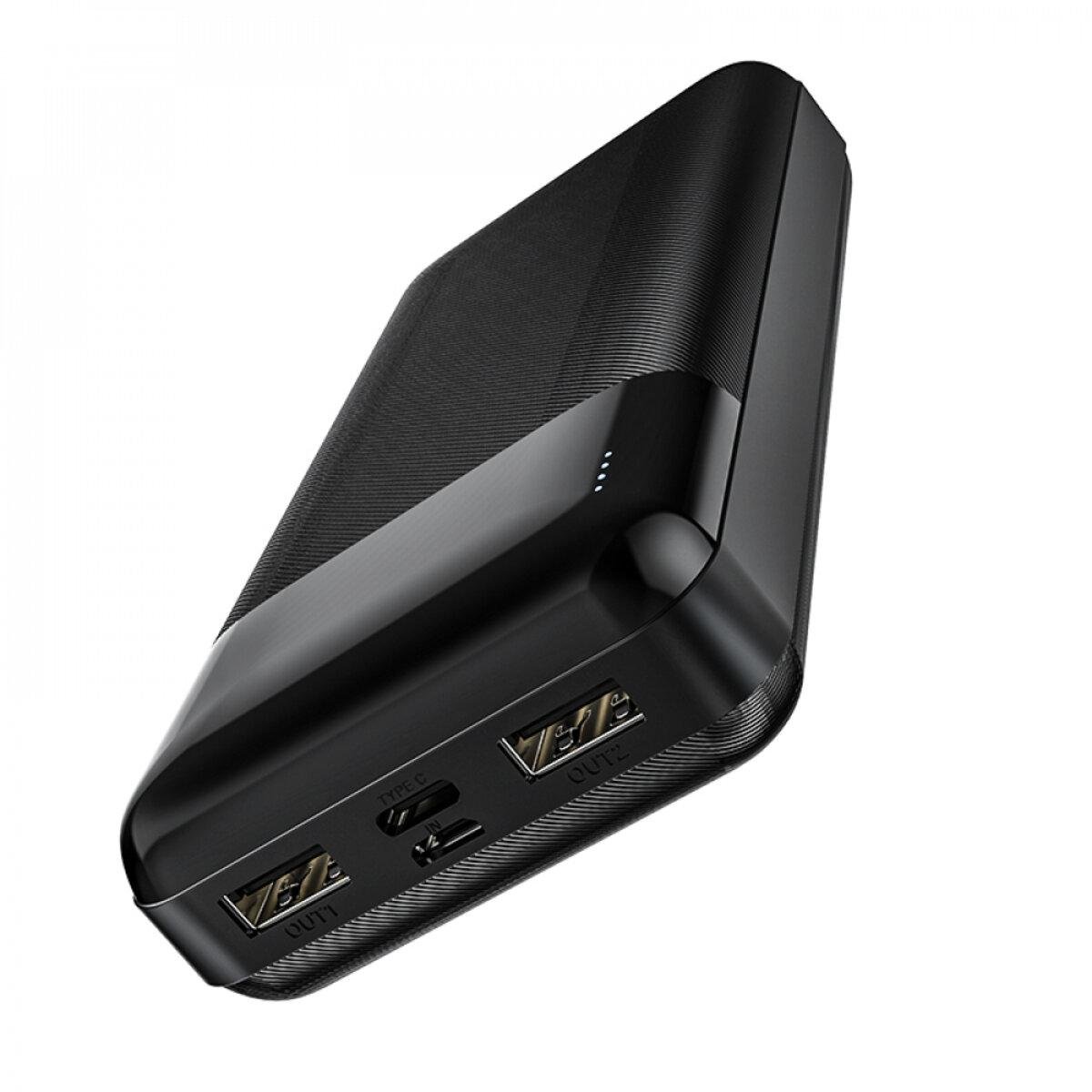 Павербанк HOCO J72A Easy Travel 20000 mAh Black (000200) - фото 2