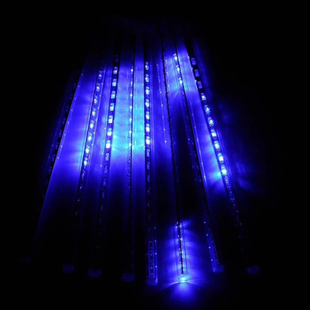 Гирлянда Тающие сосульки 50 см Голубой (1-128)