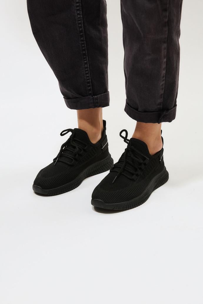 Кроссовки женские демисезонные ALLSY р. 37 Черный (197457)