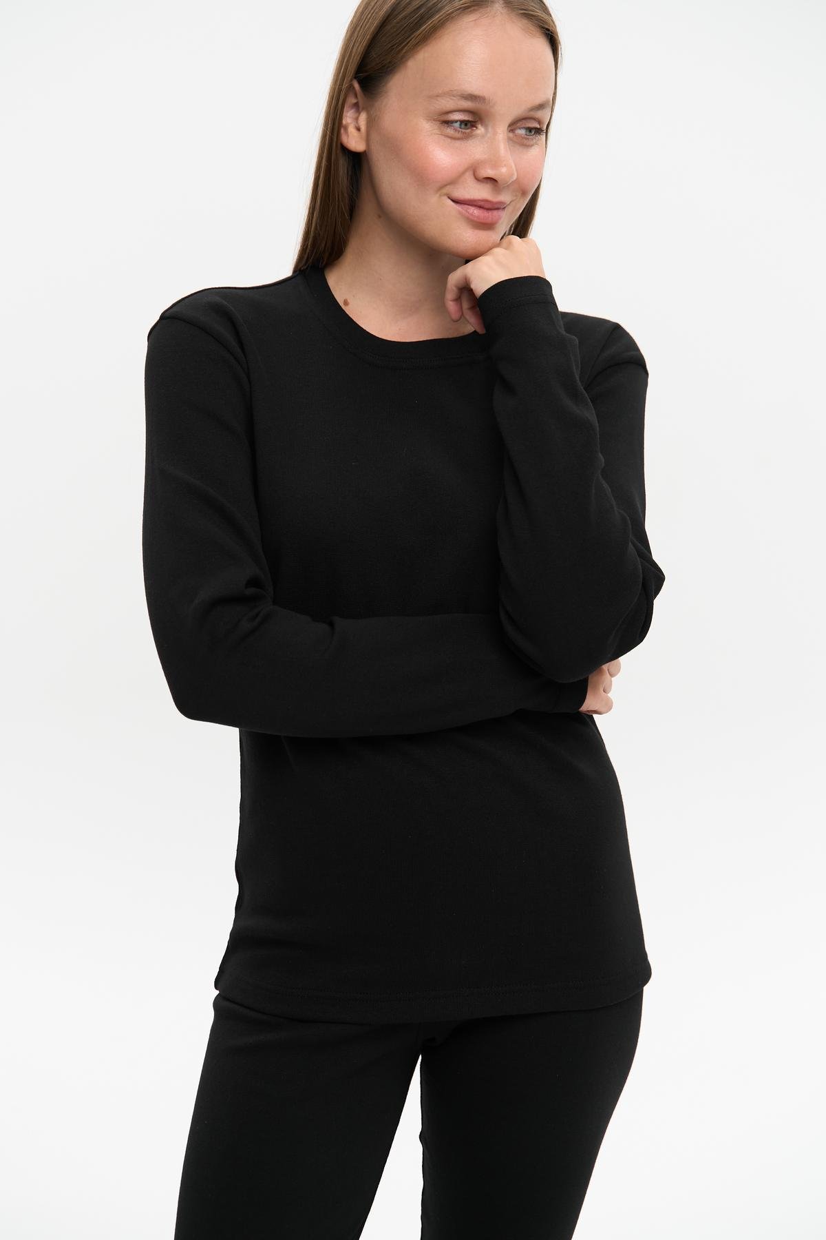 Термобелье повседневное женское зимнее EcoTherm S Черный (30155670)