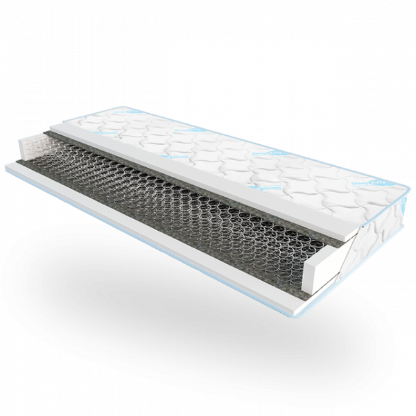 Ортопедический матрас Sleep&Fly Standart plus жаккард 150х200 см