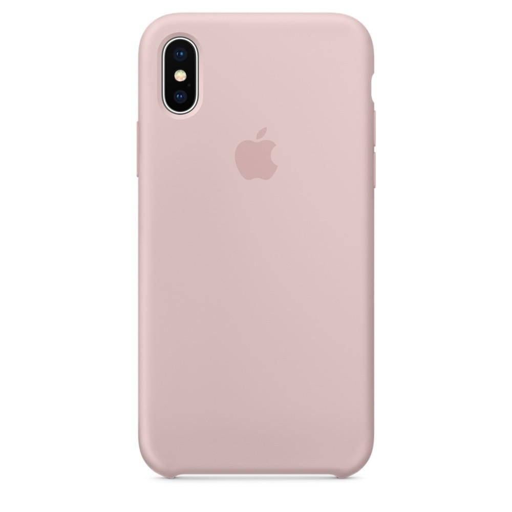 Чехол-накладка Apple Silicone Case for iPhone X, Pink Sand (HC) Чехол-накладка Apple Silicone Case for iPhone X, Pink Sand (HC)