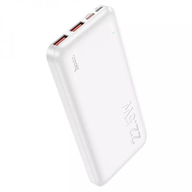 Повербанк Hoco J101 Astute 10000 mAh 22,5W White Повербанк Hoco J101 Astute 10000 mAh 22,5W White