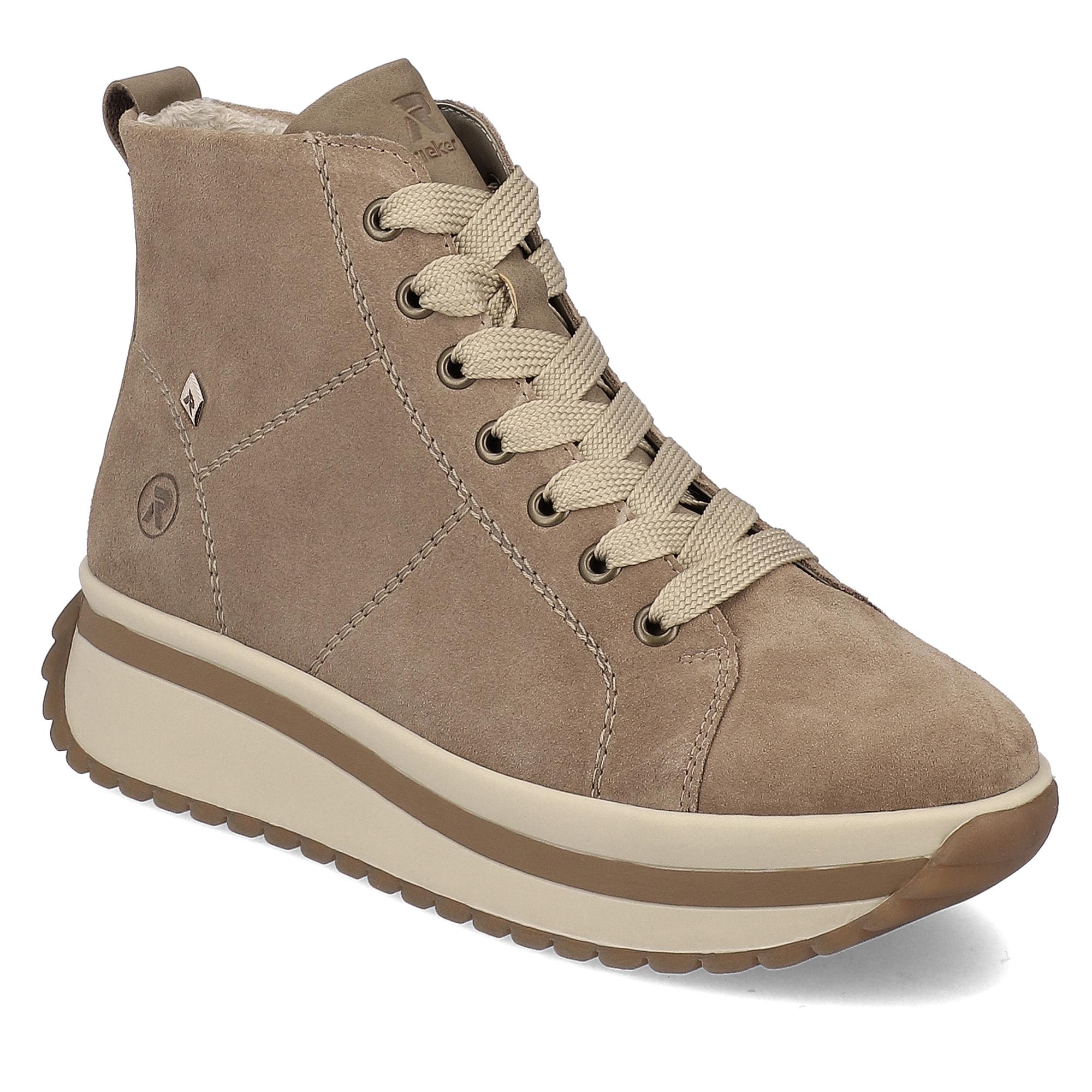 Ботинки женские повседневные осенние Rieker Evolution р. 39 Бежевый (056374-39)