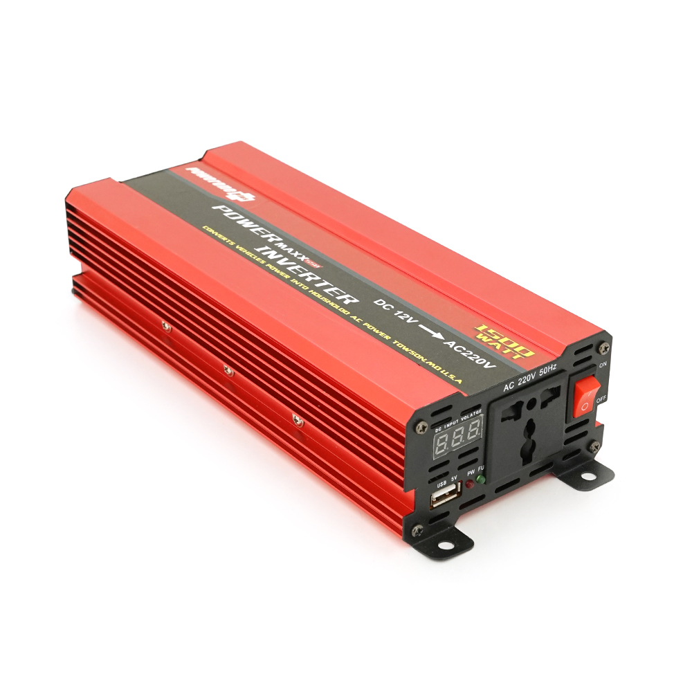 Инвертор напряжения NV-1500 900 Вт 12/220V с апроксимированной синусоидой (YUT_V6022)