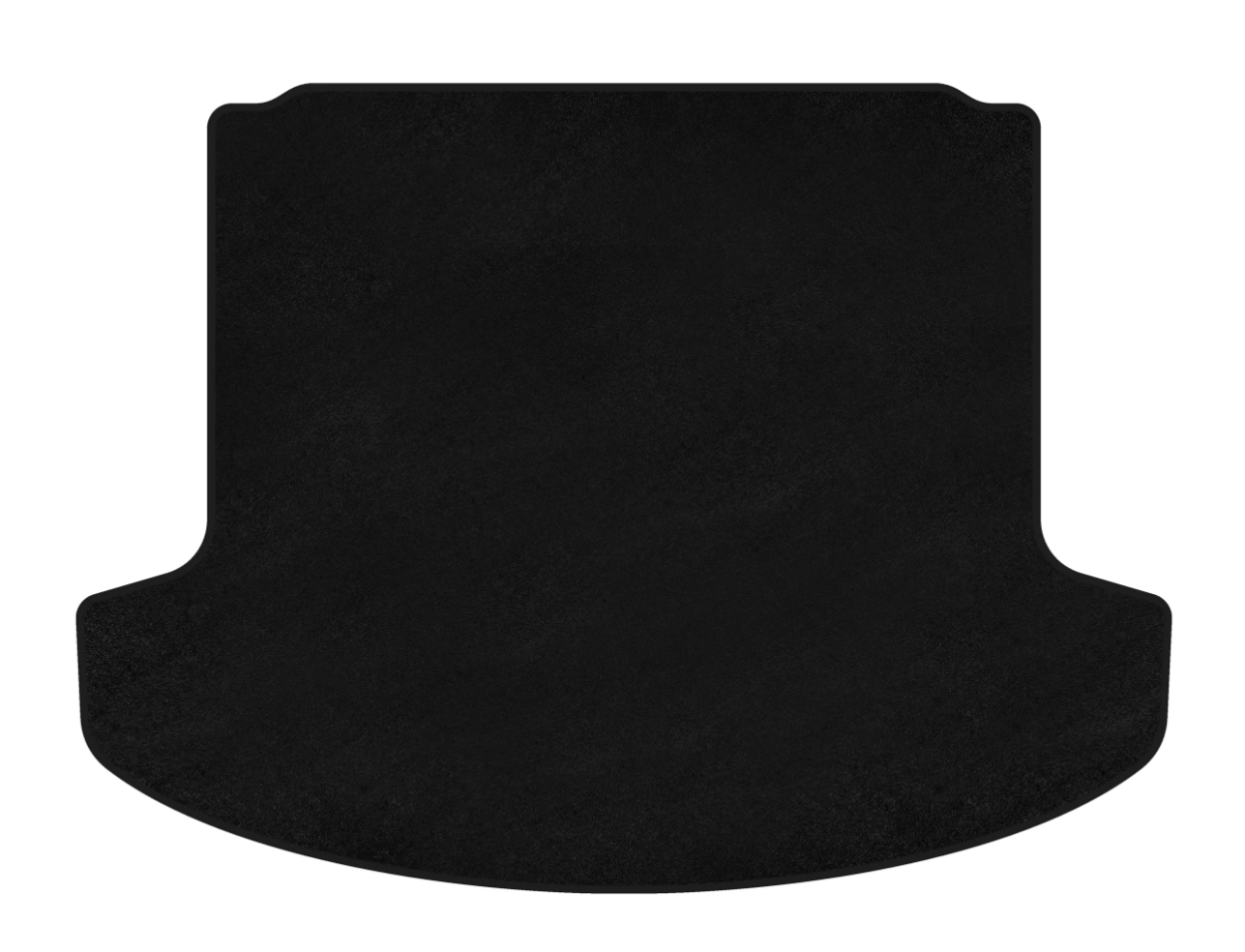 Коврик багажника текстильный Digital Designs Premium 2 части для Toyota Highlander 2008-2013 гг. Черный