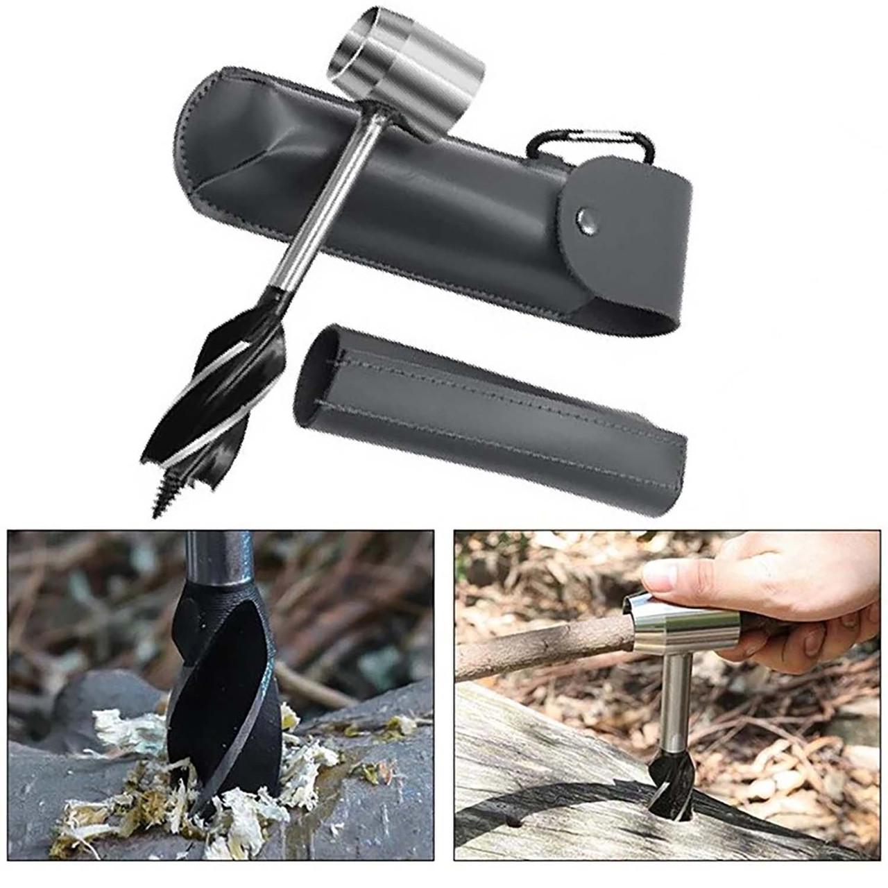 Ручне свердло туристичне по дереву з чохлом 25 мм - фото 10