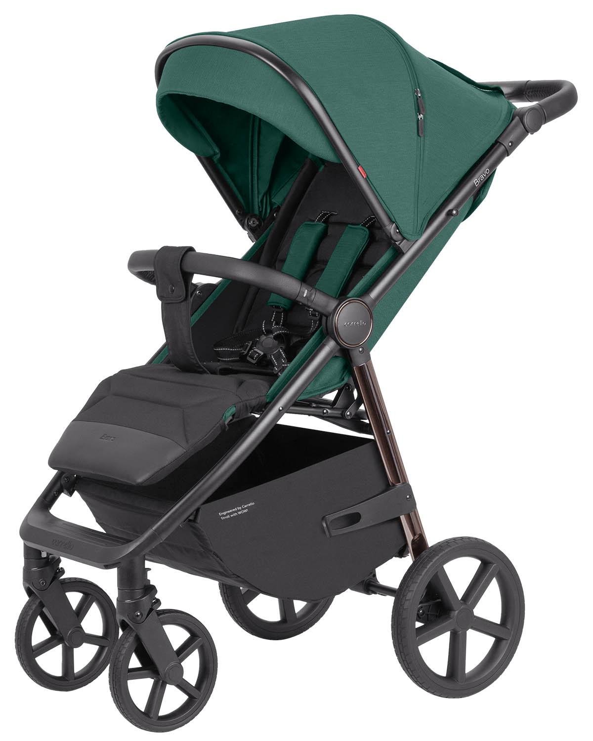 Коляска-книжка прогулочная Carrello Bravo Palm Green (CRL-5515) - фото 1 Коляска-книжка прогулочная Carrello Bravo Palm Green (CRL-5515) - фото 1