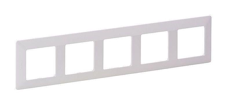Рамка Legrand Valena Life 5 постів Білий (ERC-754005) Рамка Legrand Valena Life 5 постів Білий (ERC-754005)